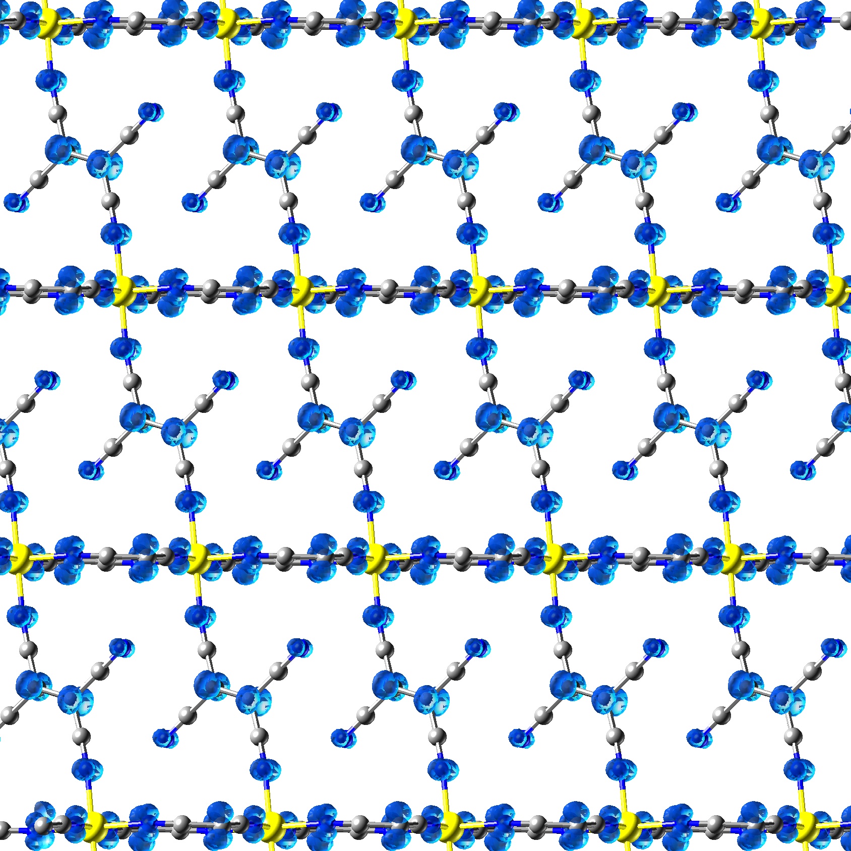 V TCNE Spin Density